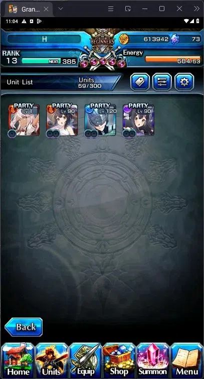 Grand Summoners Accounts [GLOBAL] Rank 13 | 4 Ascend |Houka Inumuta |Summer image 3