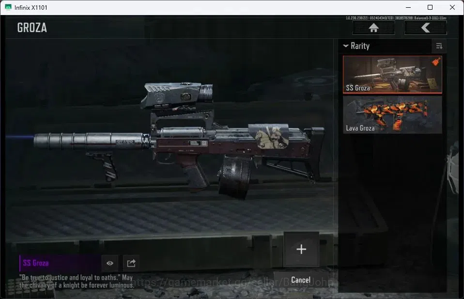 Arena Breakout Accounts Others Mobile | LV 30 | SV 7.8 M | CV 3.7 M | KP MDR, Speed SQB MDR, SS Groza, MoreFun Hoodie | more 10