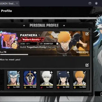BLEACH: Soul Resonance Accounts Nuverse SEA|Lv.74|12 SSR 10 Sign (ByakuyaB1,TosenB1,UruharaB2,Ichigo
