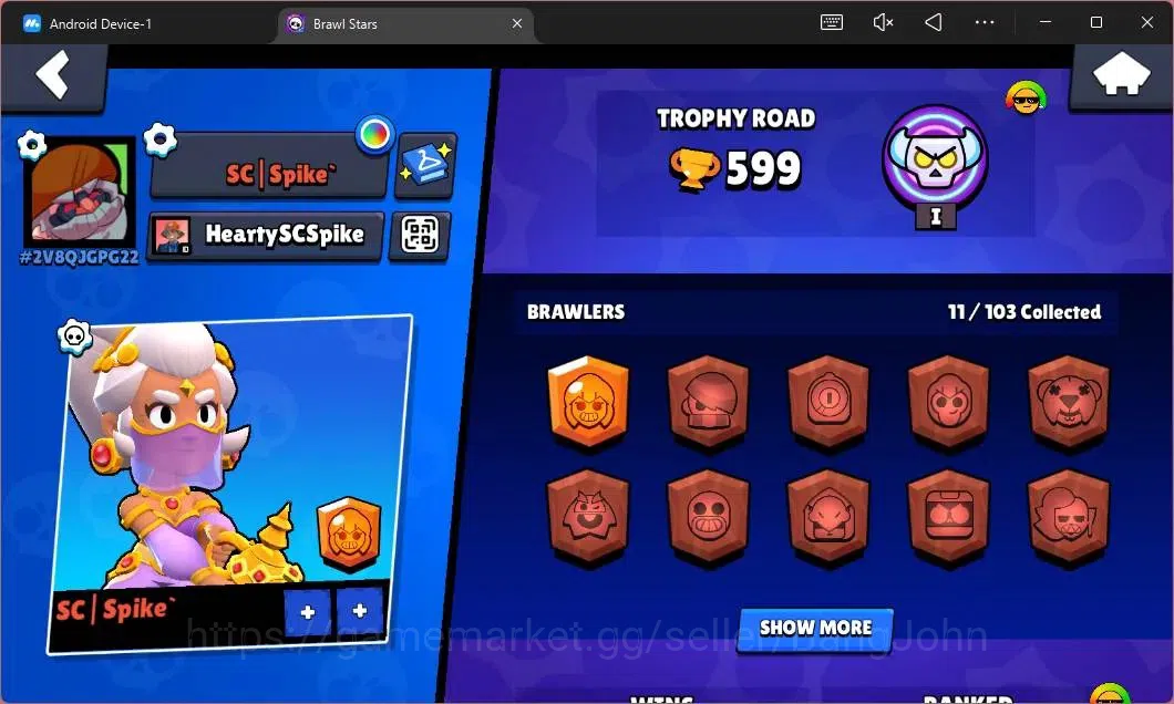 Brawl Stars Accounts Global |599 Thropy|11 Brawler|3 Max Hypercharge(Sh image 2