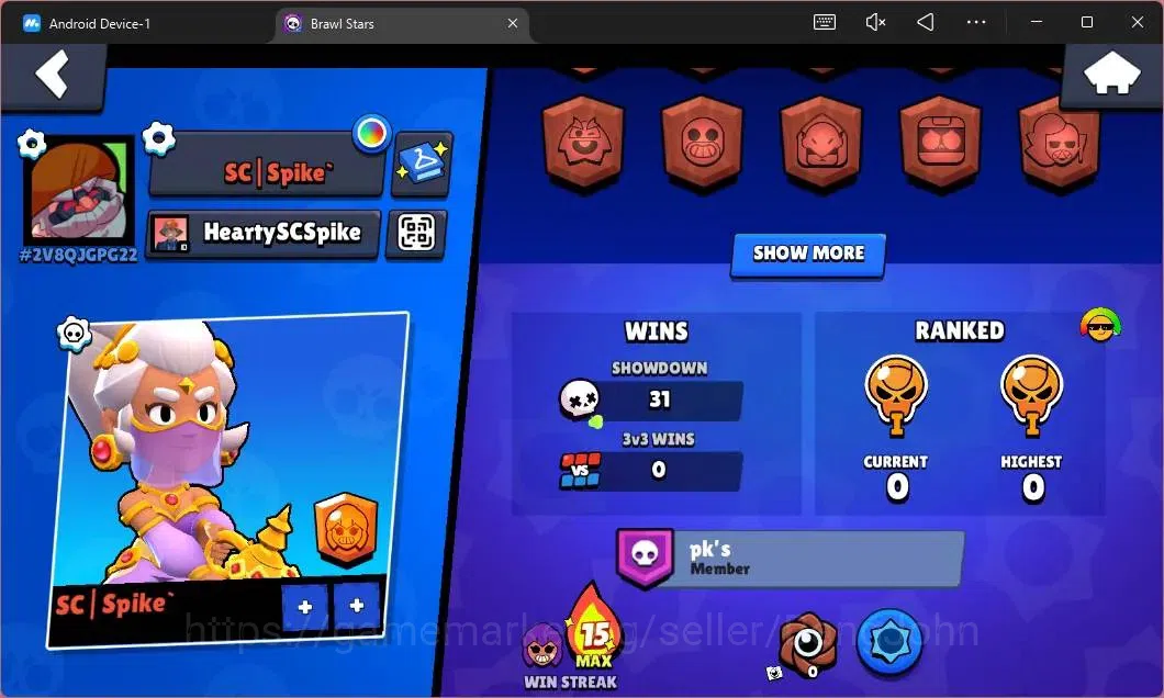 Brawl Stars Accounts Global |599 Thropy|11 Brawler|3 Max Hypercharge(Sh image 3