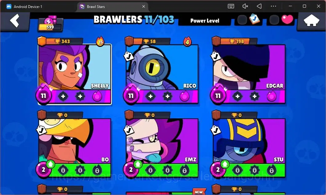 Brawl Stars Accounts Global |599 Thropy|11 Brawler|3 Max Hypercharge(Sh image 5
