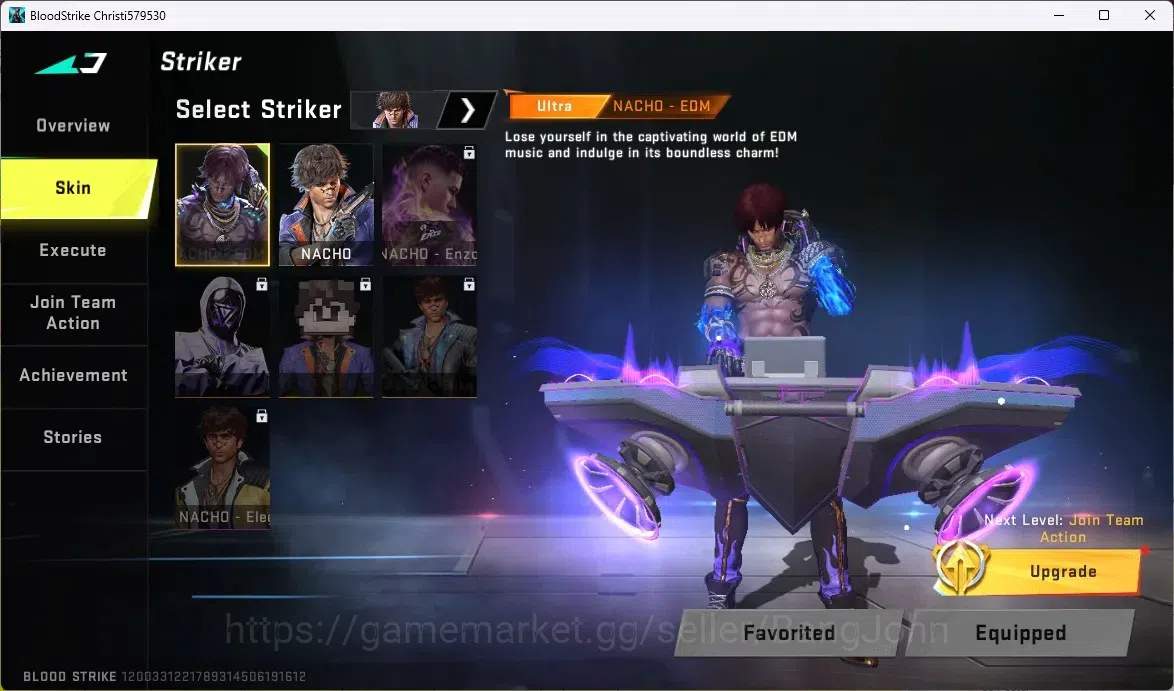 Blood Strike Accounts ASIA | ULTRA MELEE: Talon Knife-Sanctum | EVA GUN: image 7