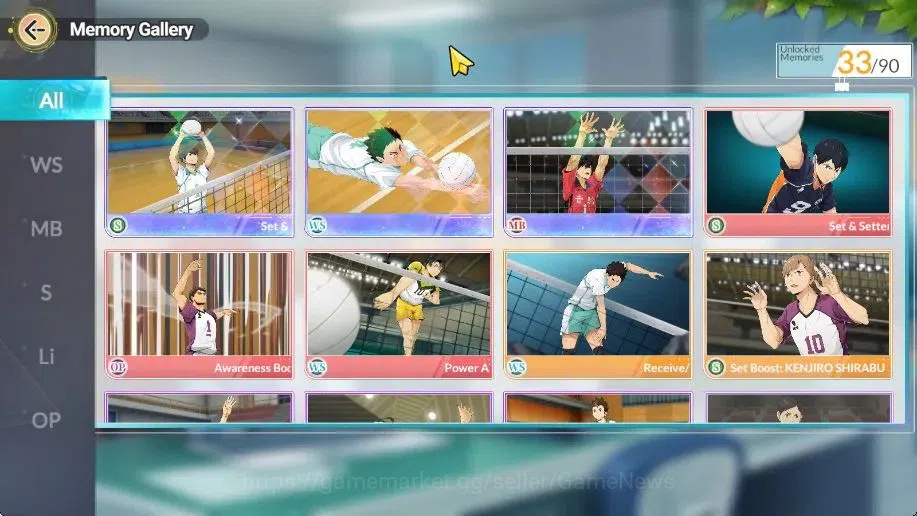 HAIKYU!! FLY HIGH Accounts SEA Lvl 59|4 SP [(Iwaizumi,Oikawa,Kuroo)+Memo,Nish image 14