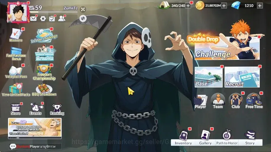 HAIKYU!! FLY HIGH Accounts SEA Lvl 59|4 SP [(Iwaizumi,Oikawa,Kuroo)+Memo,Nish image 7
