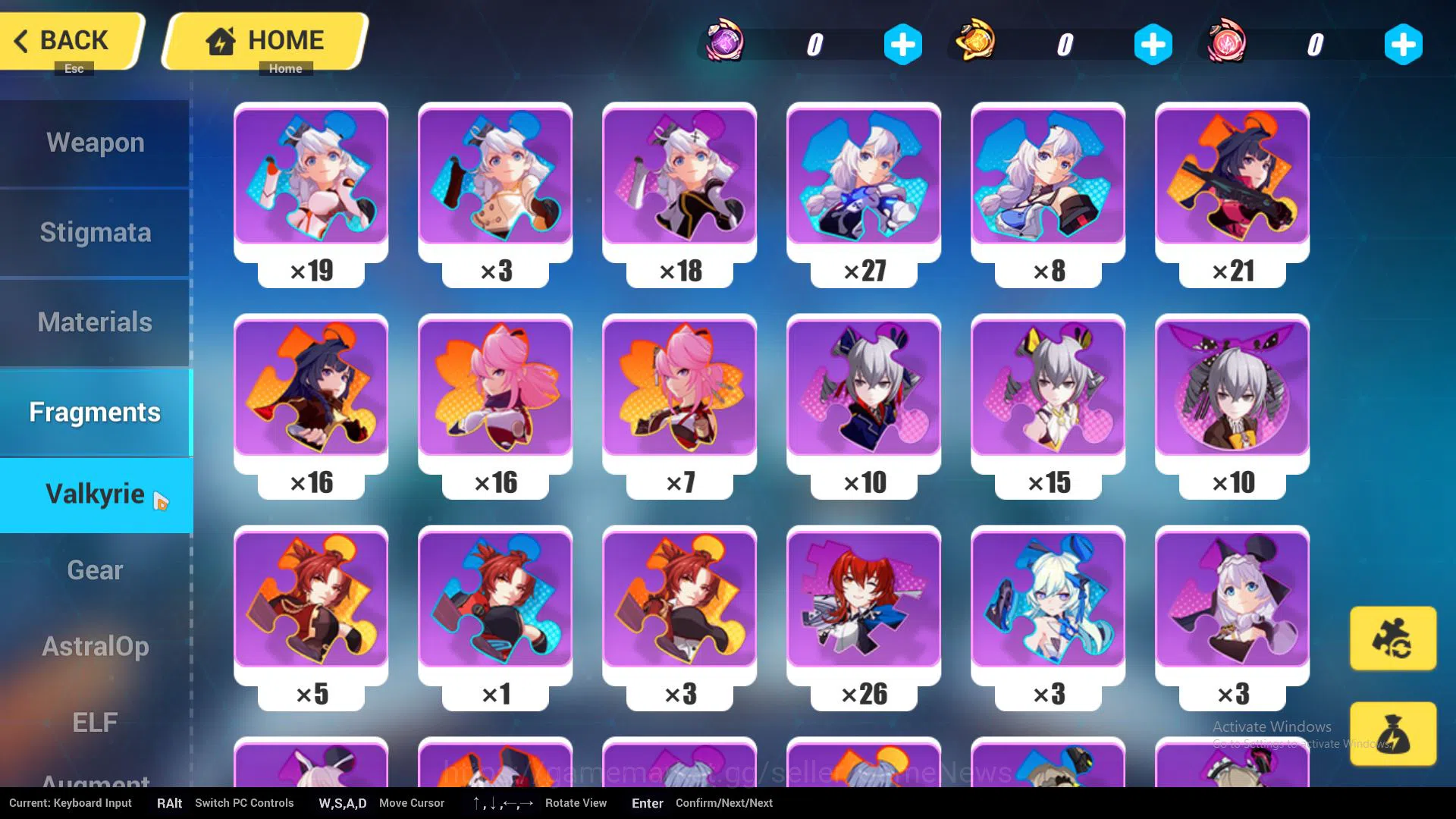 Honkai Impact 3rd Accounts SEA Lv 70|1 Fullset (Theresa Lunar Vow CL 4/4),Kia image 12