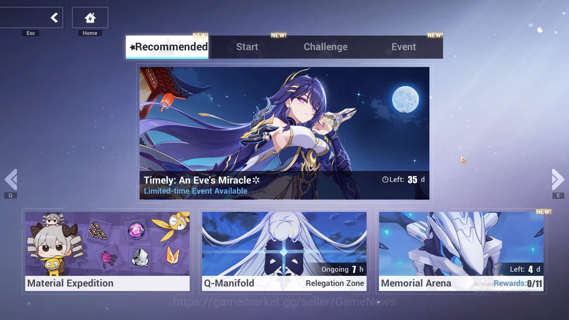 Honkai Impact 3rd Accounts SEA Lv 70|1 Fullset (Theresa Lunar Vow CL 4/4),Kia image 14