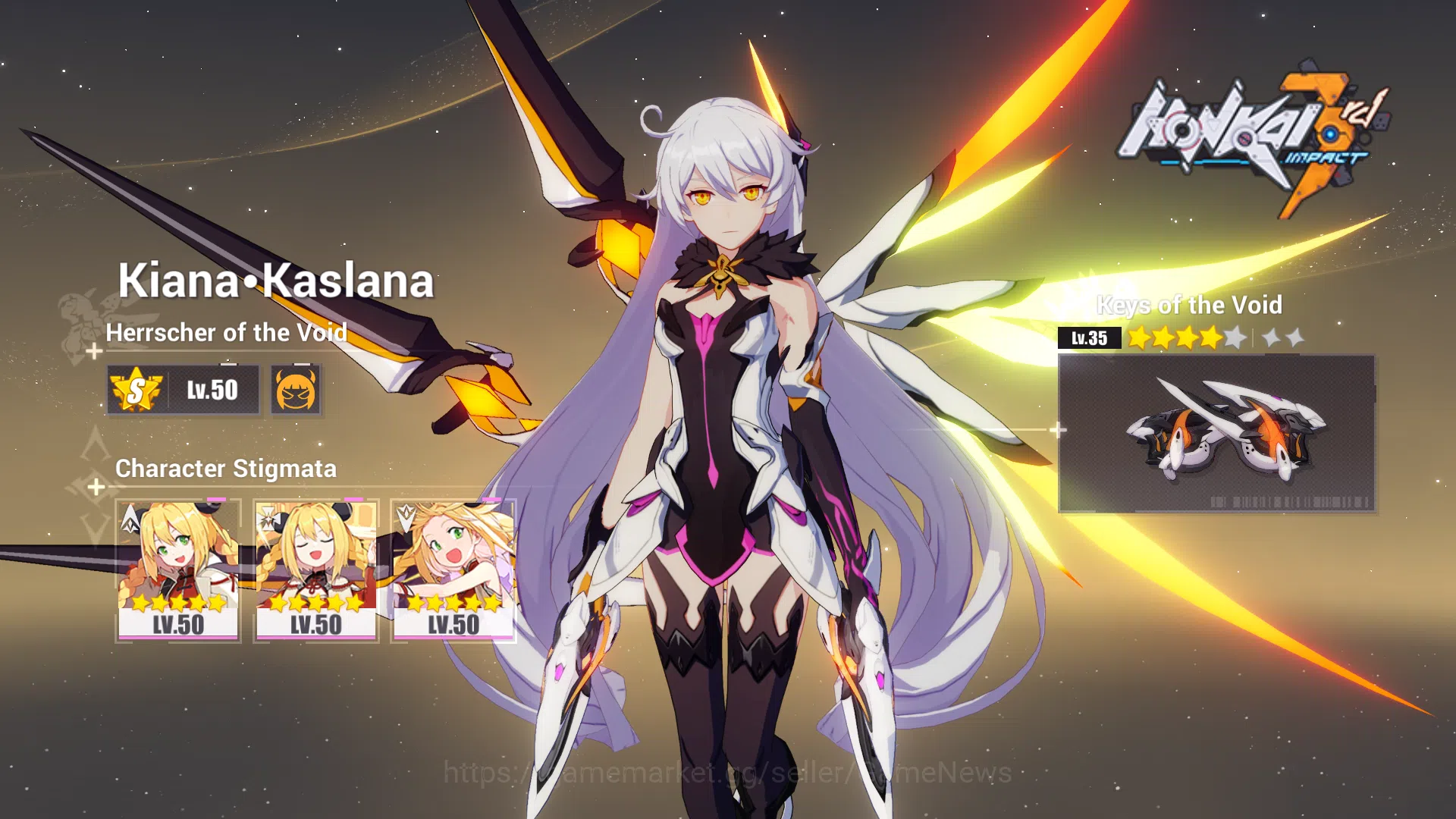 Honkai Impact 3rd Accounts SEA Lv 70|1 Fullset (Theresa Lunar Vow CL 4/4),Kia image 18