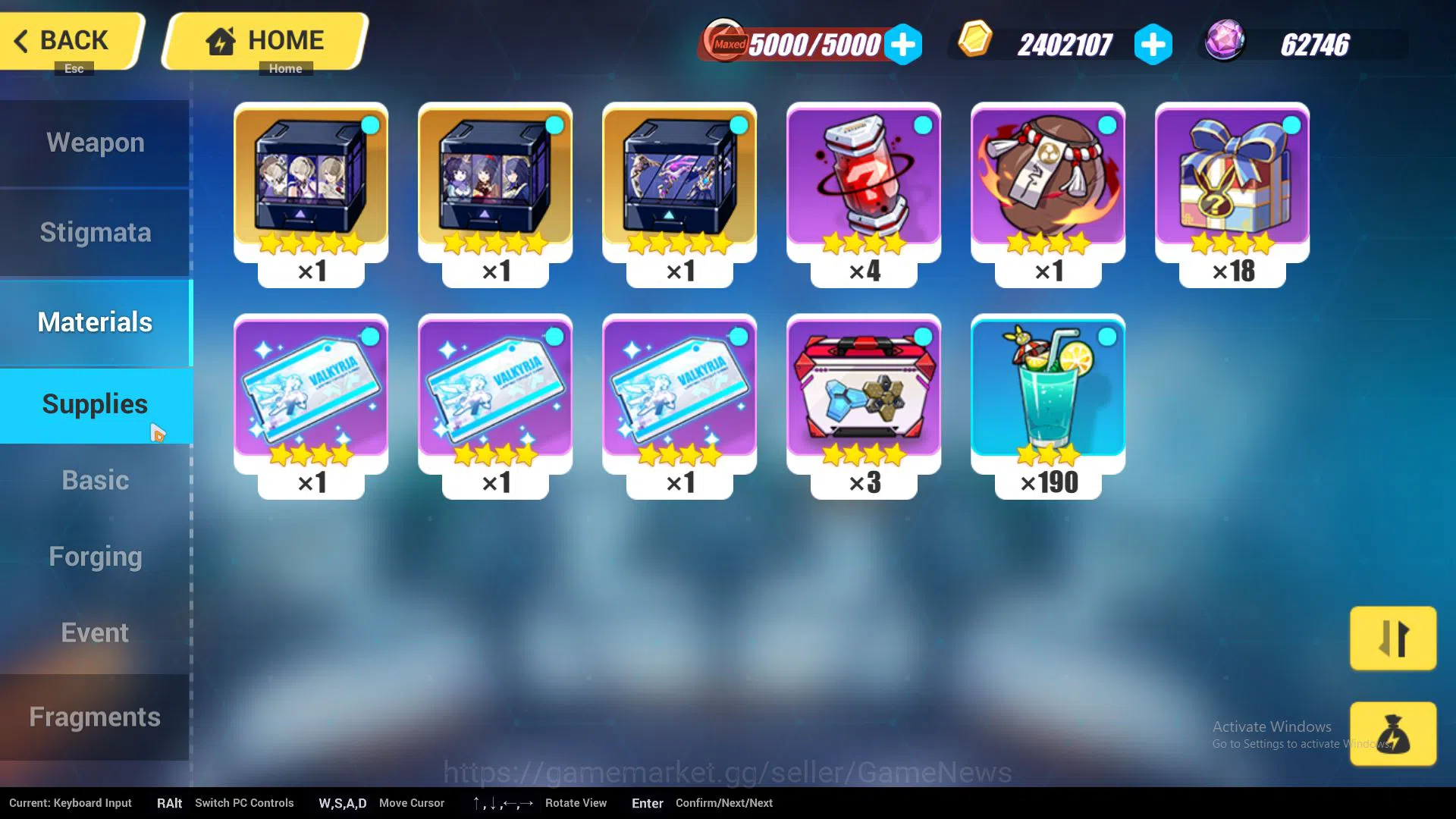 Honkai Impact 3rd Accounts SEA Lv 70|1 Fullset (Theresa Lunar Vow CL 4/4),Kia image 8
