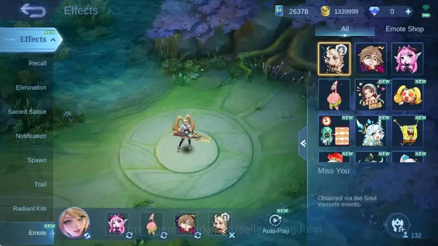 Mobile Legends: Bang Bang Accounts Global|Skin 356|Exalted|Legend Franco|Collector Na image 2