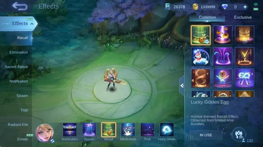 Mobile Legends: Bang Bang Accounts Global|Skin 356|Exalted|Legend Franco|Collector Na image 3