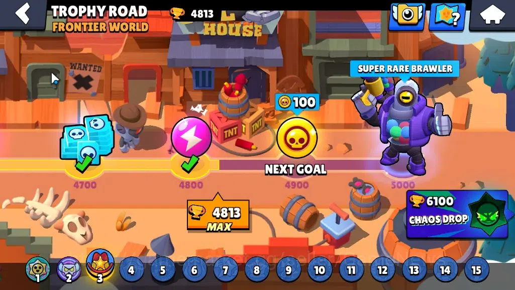Brawl Stars Accounts 4813 Trophy|43 Brawlers 1 Max [StarrNova]|7K Bling image 5