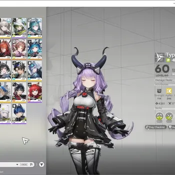 Arknights: Endfield Accounts ASIA|Lv 40|4 SSR 1 Limited + 6 (*6 Weapon)| Typhoeus P1 + Signature |Ardelia & Ember|Female
