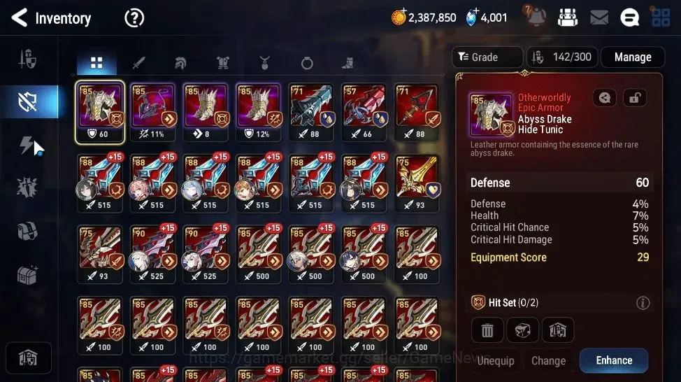 Epic Seven Accounts GLOBAL Unverif|6 ML[US Choux,SP Politis,,MKawerik, image 18
