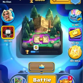 Clash Royale Accounts High-End Trophy 10086|CL 1422|KTL 13|123 Cards|3 Max|8 Champ|1 Hero|8 Evo|Arena 25|972 Gems|Free