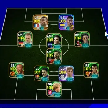 eFootball Accounts High-End Android|Big Time Kylian Mbappe|20 Epic Matthaus,Steven Gerrard,Oliver kahn,Marco