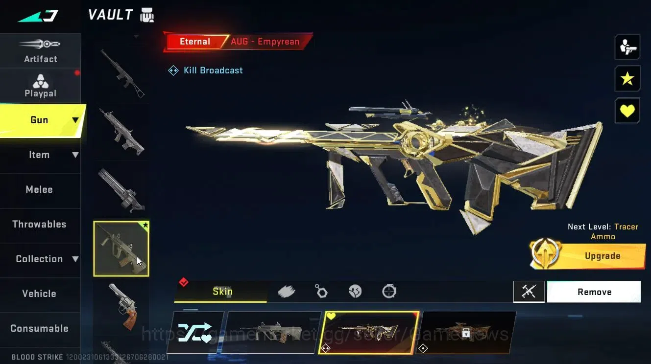Blood Strike Accounts ASIA|ETERNAL AUG-Empyrean Lv3|Legendary [KALA -Und image 5