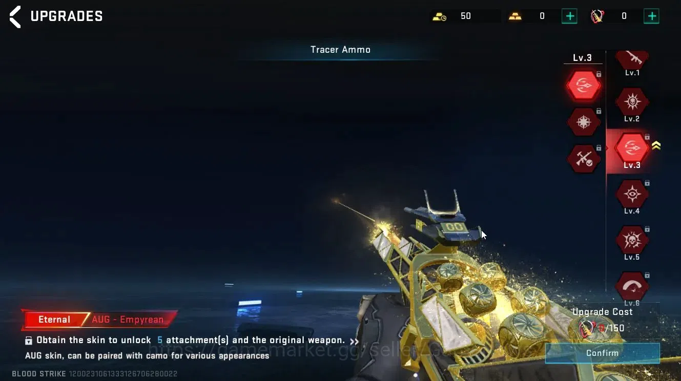 Blood Strike Accounts ASIA|ETERNAL AUG-Empyrean Lv3|Legendary [KALA -Und image 9