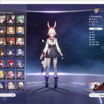 Honkai Star Rail Accounts Others Asia|TL 54|2 Team Prem|8 Limited|(HimeNova,Saber,Gilgamesh)+Sign