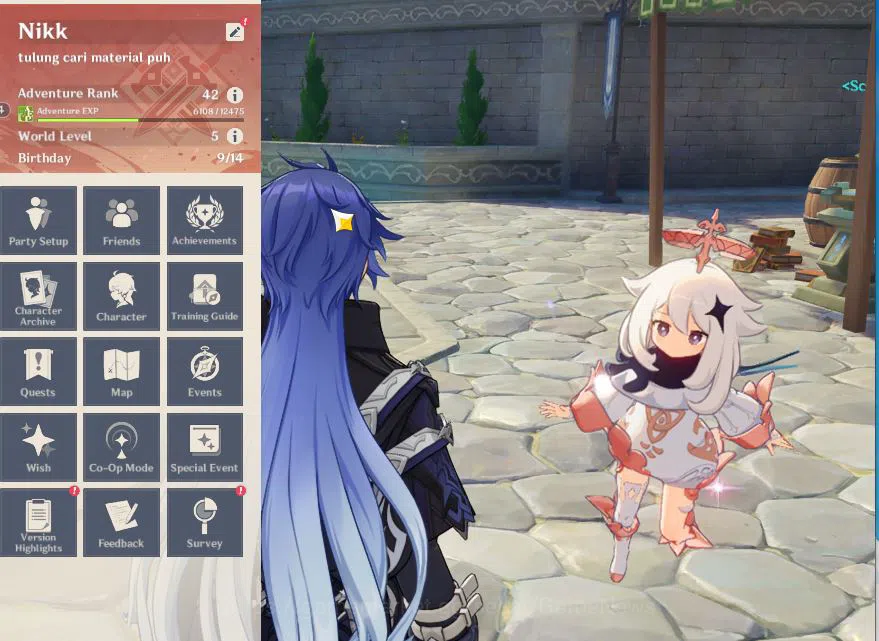 Genshin Impact Mid Game ASIA|AR 42|3 Limited +19(4*Character)|[Furina,Flin image 1