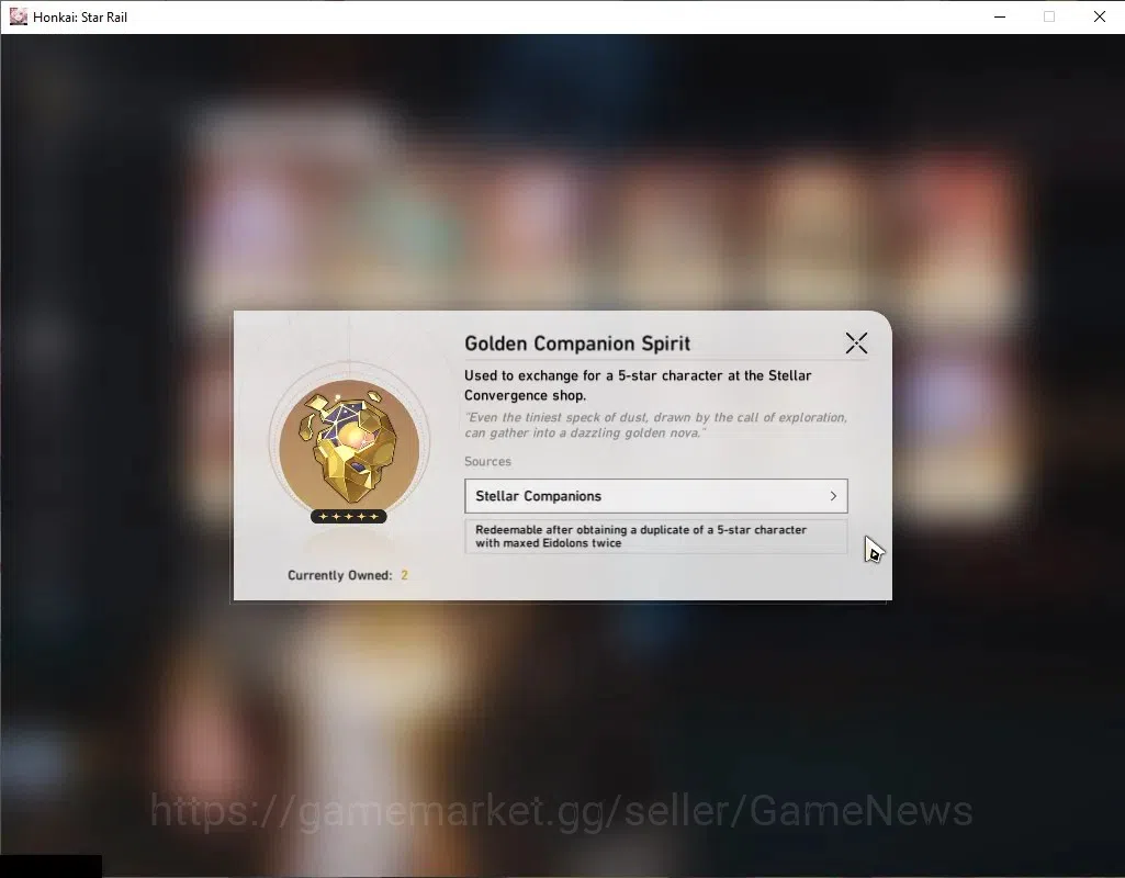 Honkai Star Rail Accounts Asia|TL 30|2 Golden Companion Spirit|2 Limited|[Si image 11