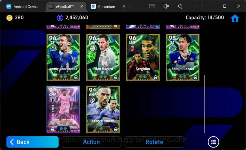 eFootball Accounts Android|Pw 3144|Kvaratskhelia Bigtime,Gravenberch  image 2