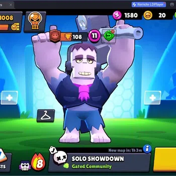 Brawl Stars Accounts Global | 4 Max WithoutHypercharge(Emz,Frank,Edgar,Sam)|1008Thropy|17Brawler|3470 Bling|5 Gems