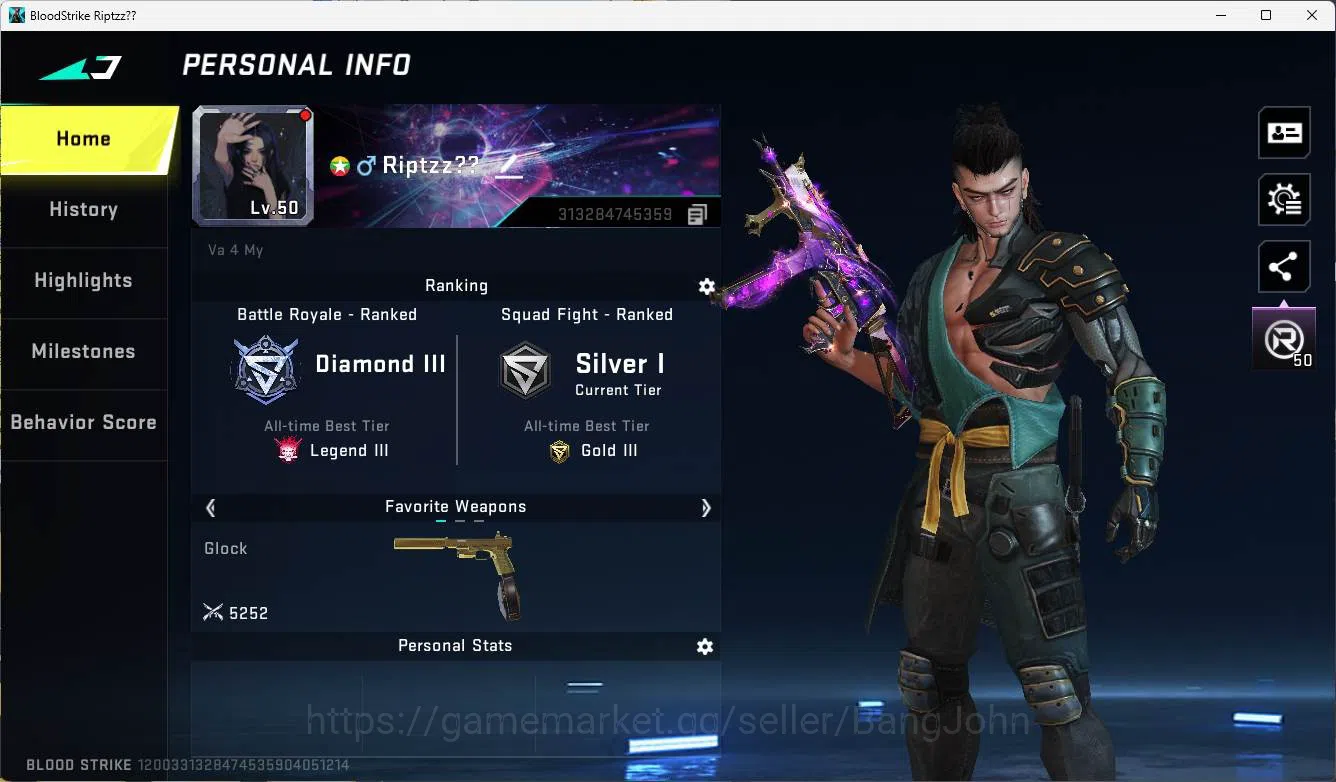 Blood Strike Accounts ASIA | evangel katya, ultra ethan, ultra val, meel image 1
