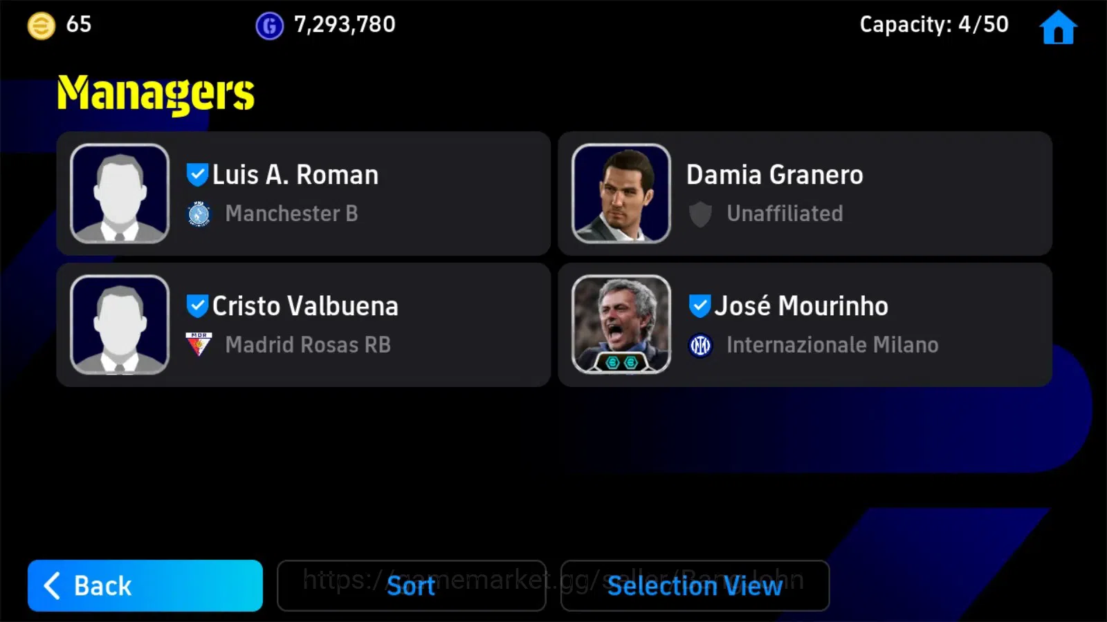 eFootball Accounts Mobile|PW 3207|Luis Figo Epic,Xavi Epic,Ronaldinho image 5