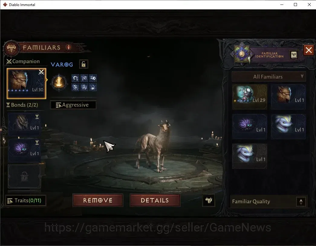 Diablo Immortal Accounts High-End SEA - Verathiel|CS ON|Lv60(948)|Druid|CR 45.1K|Reso 360|Paragon Vanquisher|Inferno 13