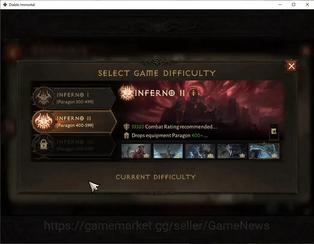 Diablo Immortal Accounts High-End SEA - Verathiel|CS ON|Lv60(948)|Druid|CR 45.1K|Reso 360|Paragon Vanquisher|Inferno 14