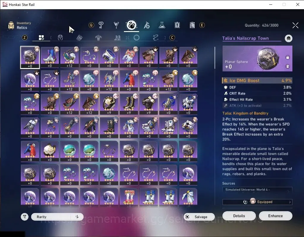 Honkai Star Rail Accounts Asia|TL 50|8 Limited|SW LV.999,Hyacine,Ruan Mei,Sp image 8