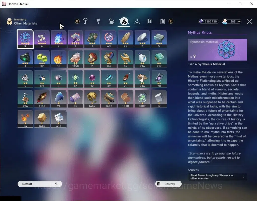 Honkai Star Rail Accounts Asia|TL 50|8 Limited|SW LV.999,Hyacine,Ruan Mei,Sp image 9