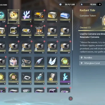 Wuthering Waves Accounts Mid-Game SEA |UL 48|Ready Gacha|78,307 Astrite, 23 Radiant, 120 Lustrous Tide|2 Std Char|Female
