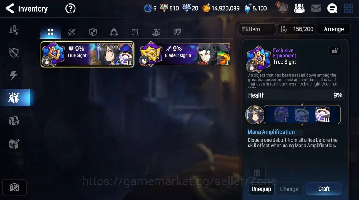 Epic Seven Accounts High-End Global Unverif|8ML(RnL,LQC,NCLandy,SECeline,etc|ManyRes|CB1438|PoH+BlessON|SS 5.1K|Stove(ES781Z) 15