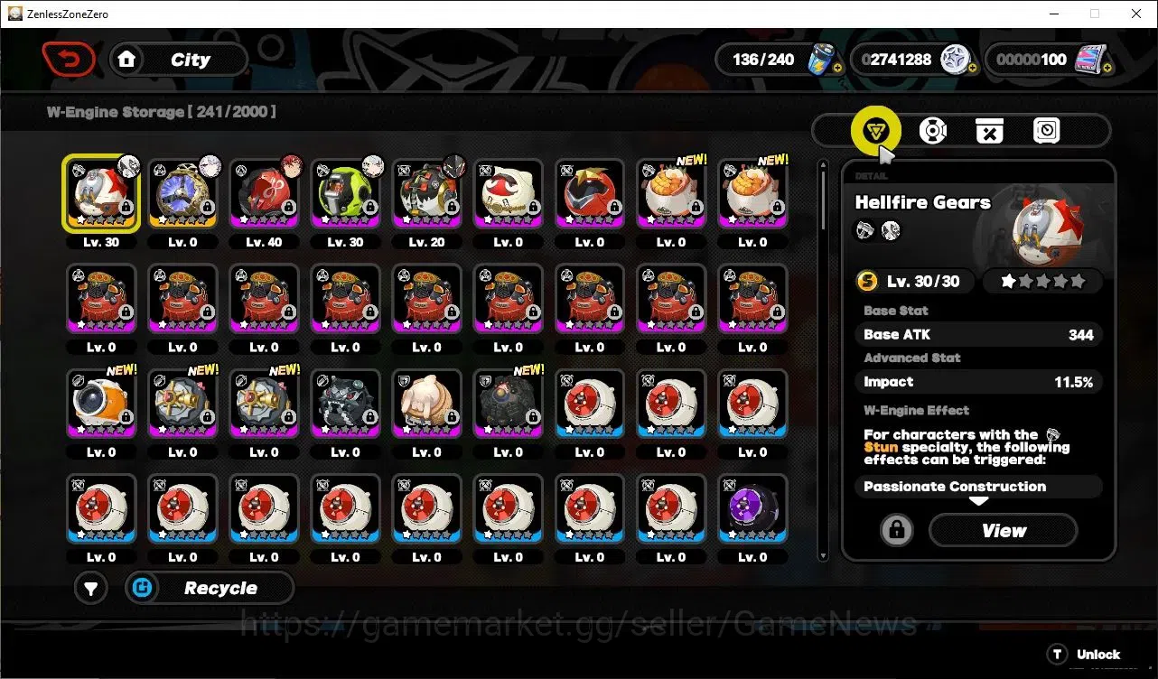 Zenless Zone Zero Accounts ASIA|IK 35|S1 CH3|2 Limited[Velina Airgid+Sign,Pyr image 8