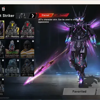 Blood Strike Accounts Others ASIA|Eternal Striker JET - Comet|1 Eternal Gun|6 Collab Gun|2 Ultra Consumable|9 Ultra Gun|2