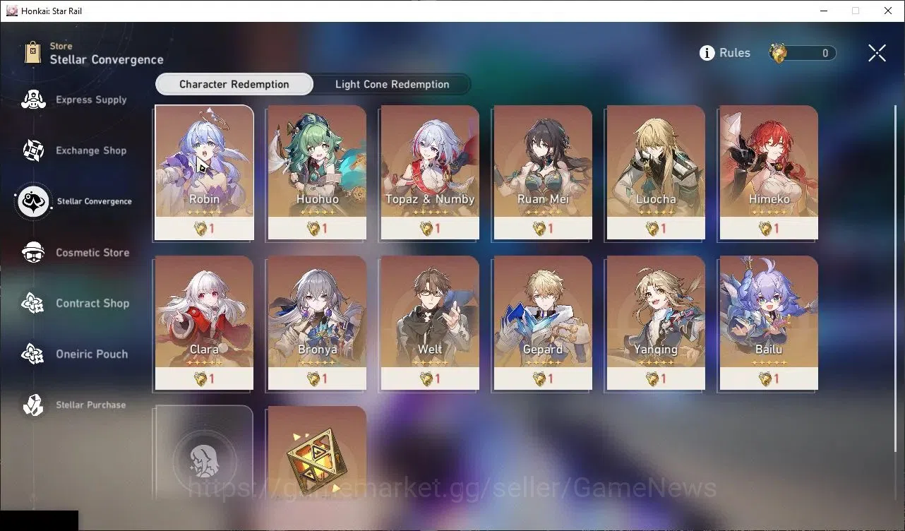 Honkai Star Rail Accounts ASIA |TL 65|11 Limited|SW Lv999+Sign,Phainon+Sign, image 11