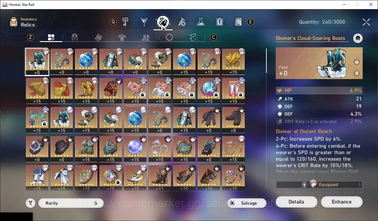 Honkai Star Rail Accounts ASIA |TL 65|11 Limited|SW Lv999+Sign,Phainon+Sign, image 7