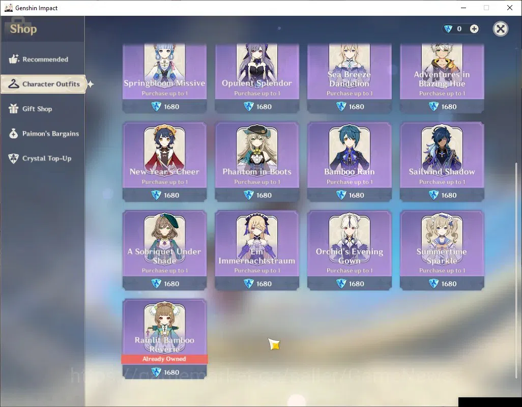 Genshin Impact Accounts ASIA|AR 56|7 Limited + 4 (*5 Weapon)|Skirk+Signatu image 12