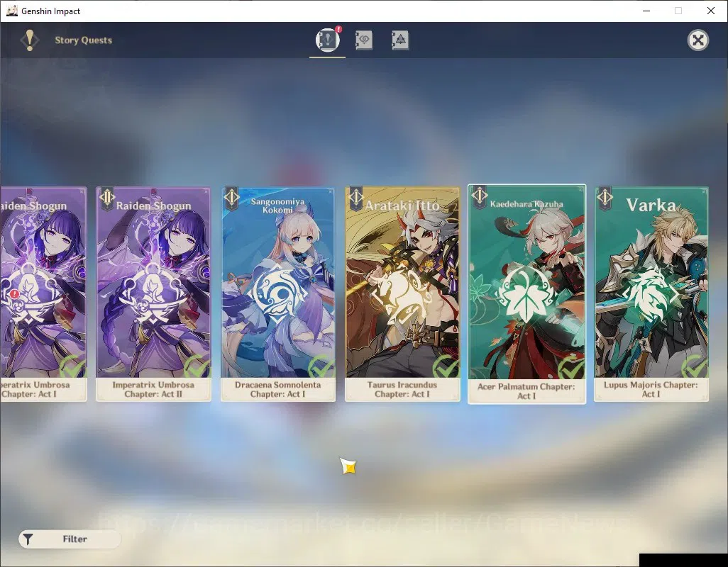 Genshin Impact Accounts ASIA|AR 56|7 Limited + 4 (*5 Weapon)|Skirk+Signatu image 20