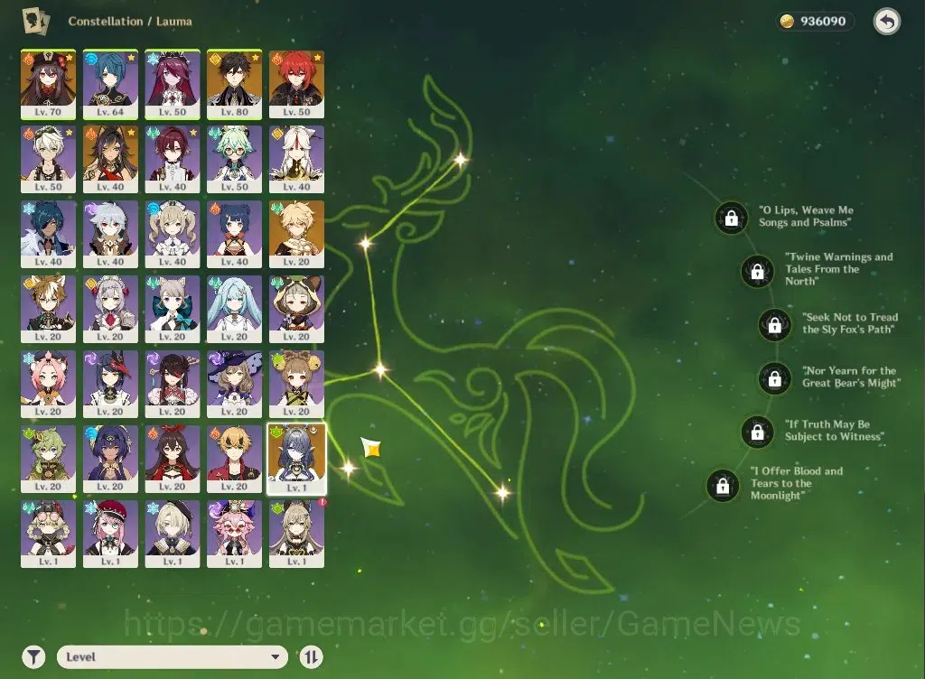 Genshin Impact Accounts ASIA|AR41|3Limited+24(*4Character)|Zhongli,HuTao,L image 6