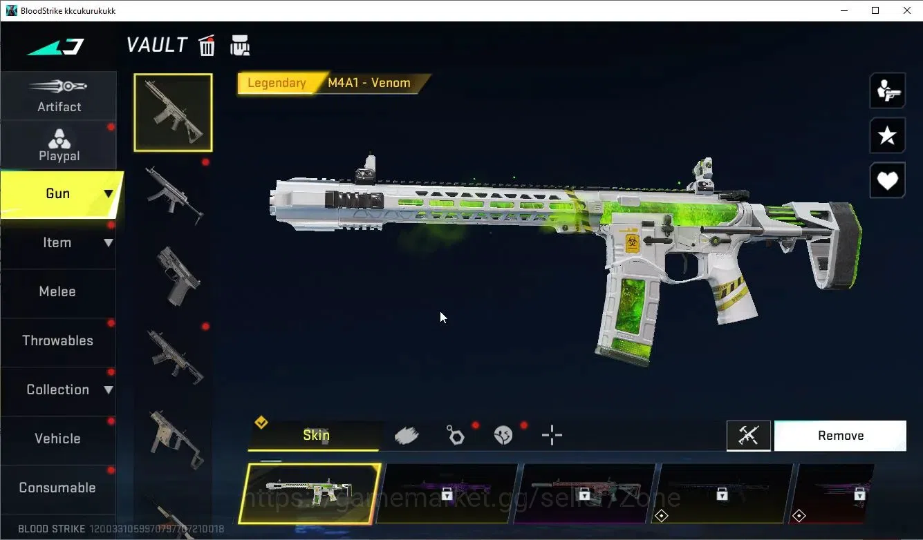 Blood Strike Accounts Others ASIA|Fresh Acc|1 ETERNAL: AUG Empyrean | 3 Legendary Guns | 1 Legendary Emote | L4 Silver 1