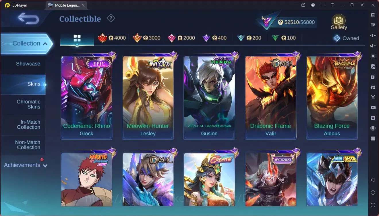 Mobile Legends: Bang Bang Accounts Global|Hero 132|Skin 236|Renowned|Prime Granger|CC image 12