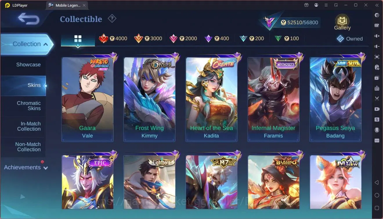 Mobile Legends: Bang Bang Accounts Global|Hero 132|Skin 236|Renowned|Prime Granger|CC image 13