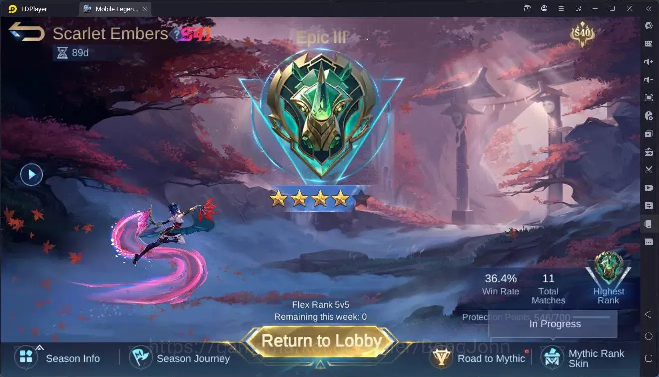 Mobile Legends: Bang Bang Accounts Global|Hero 132|Skin 236|Renowned|Prime Granger|CC image 17