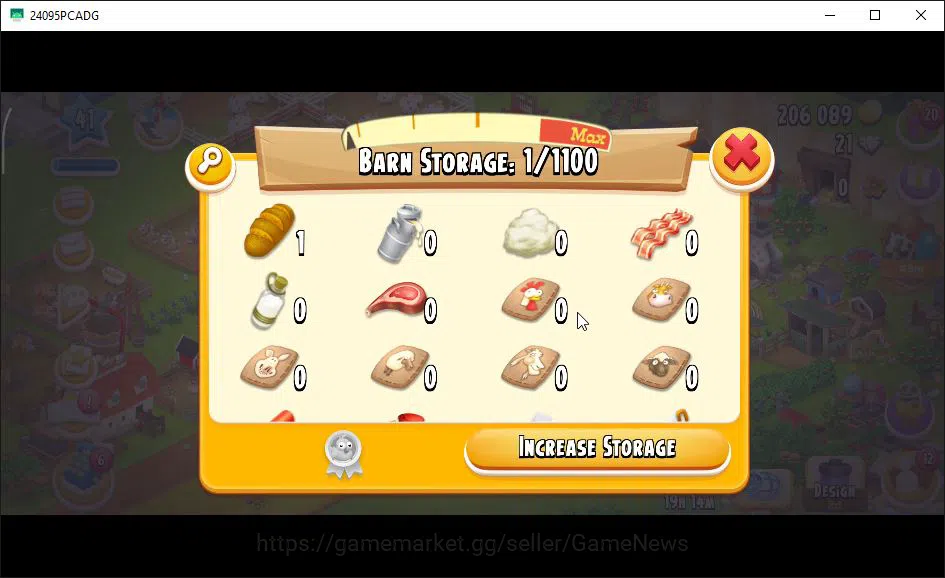 Hay Day Accounts Level 41 | Barn Storage 1100 + Silo Storage 625 | image 13