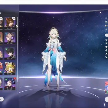 Honkai Star Rail Accounts Mid Game Asia|1 Golden Companion |TL 50|3 Limited| Evanescia,Pearl,Archer, +2 Standard Character