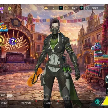 Blood Strike Accounts Starter ASIA|Starter|ETERNAL Thompson-Unplugged|Collab Lucha Strike-HANK|5