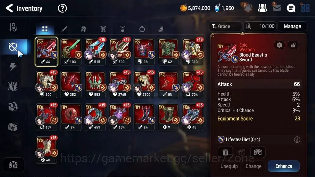 Epic Seven Accounts Starter Global Unverif|New Era|2 ML(NM Luna,Witch ot Mere Tenebria)+Abyss Fumyr,Estelle|Abyss F51|PoH 10